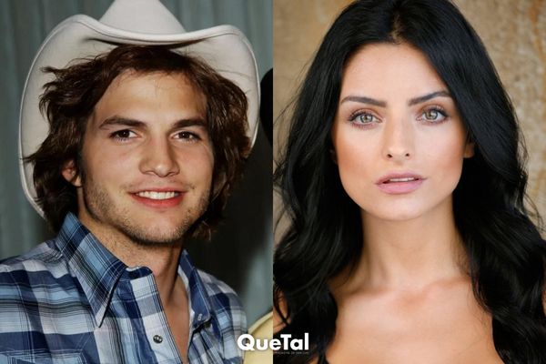 La reacción de Ashton Kutcher a la confesión de amor de Aislinn Derbez